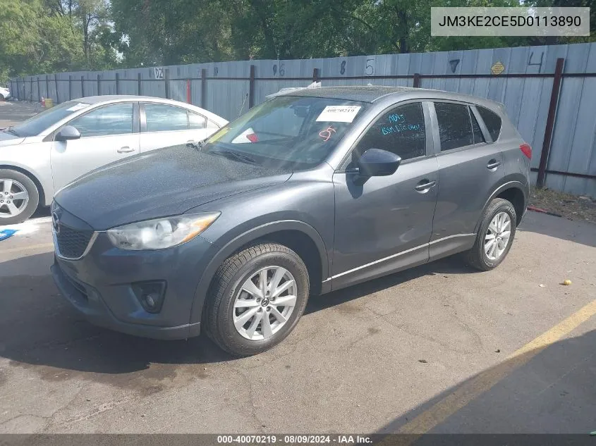 2013 Mazda Cx-5 Touring VIN: JM3KE2CE5D0113890 Lot: 40070219