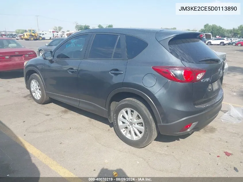 JM3KE2CE5D0113890 2013 Mazda Cx-5 Touring