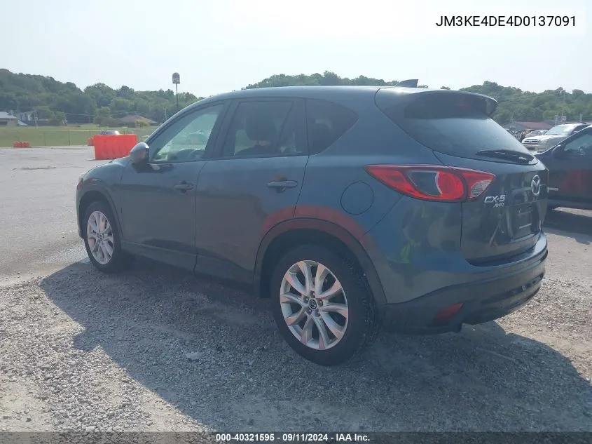 JM3KE4DE4D0137091 2013 Mazda Cx-5 Grand Touring