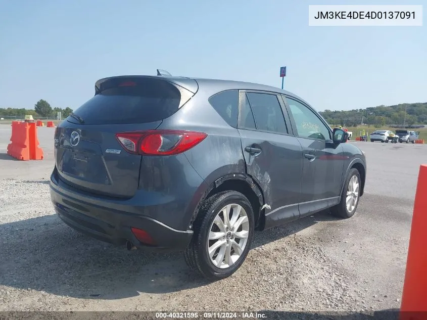 2013 Mazda Cx-5 Grand Touring VIN: JM3KE4DE4D0137091 Lot: 40321595