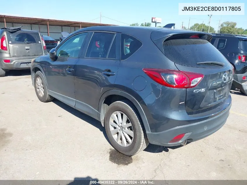 2013 Mazda Cx-5 Touring VIN: JM3KE2CE8D0117805 Lot: 40435322