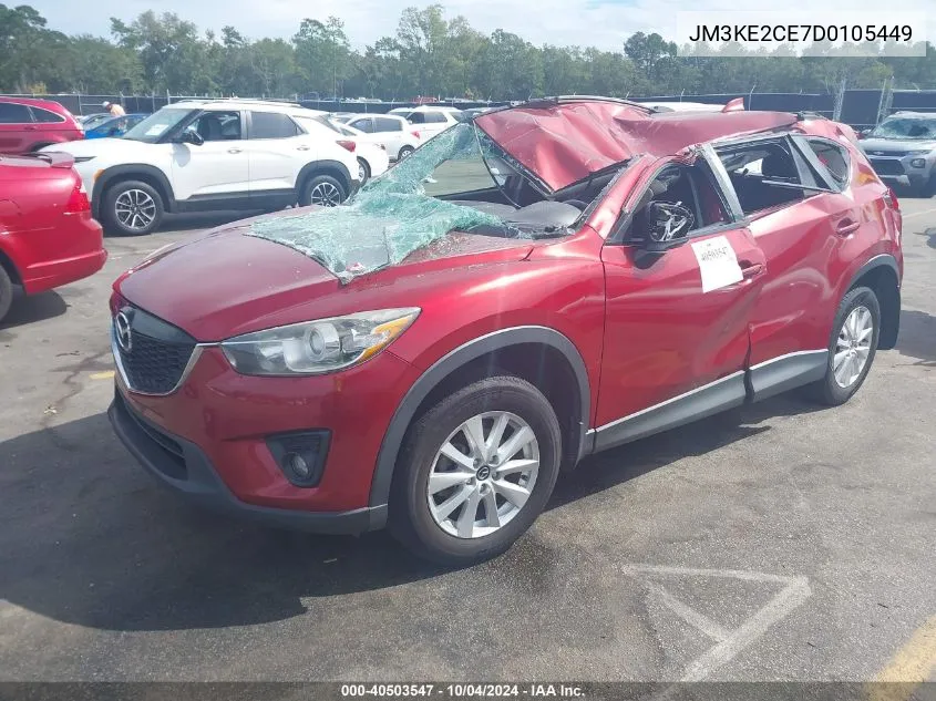 2013 Mazda Cx-5 Touring VIN: JM3KE2CE7D0105449 Lot: 40503547