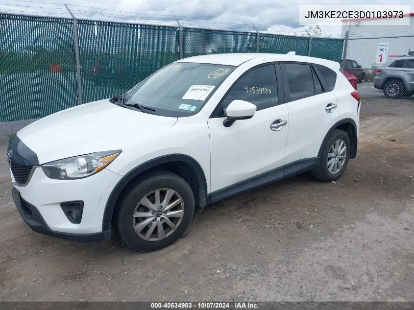 2013 Mazda Cx-5 Touring VIN: JM3KE2CE3D0103973 Lot: 40534983