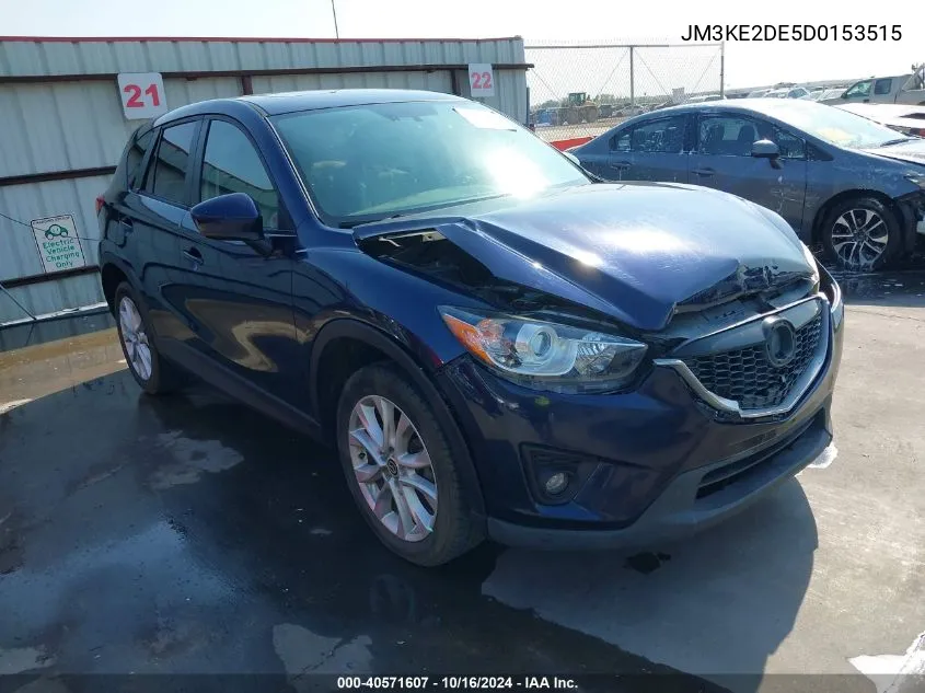 2013 Mazda Cx-5 Grand Touring VIN: JM3KE2DE5D0153515 Lot: 40571607