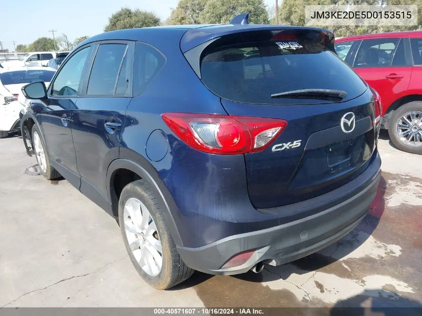 2013 Mazda Cx-5 Grand Touring VIN: JM3KE2DE5D0153515 Lot: 40571607