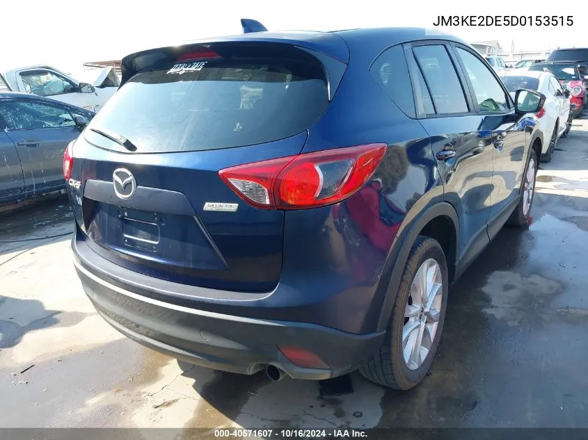 2013 Mazda Cx-5 Grand Touring VIN: JM3KE2DE5D0153515 Lot: 40571607