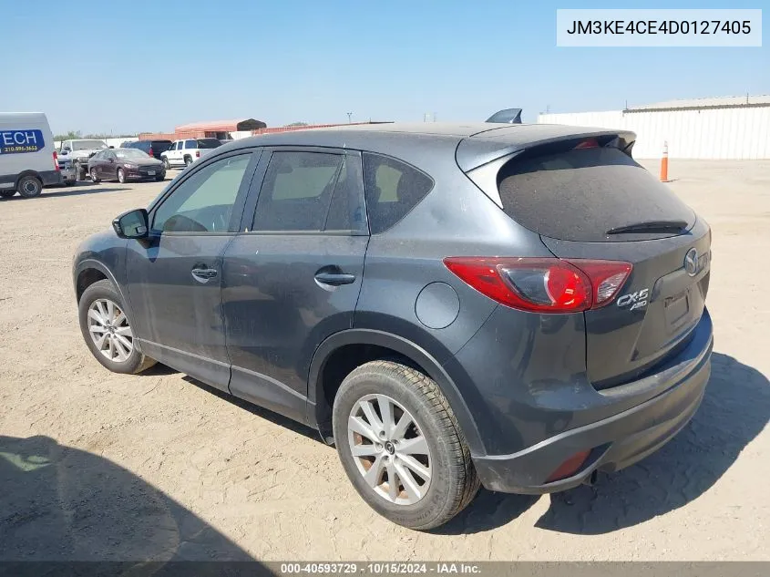 2013 Mazda Cx-5 Touring VIN: JM3KE4CE4D0127405 Lot: 40593729