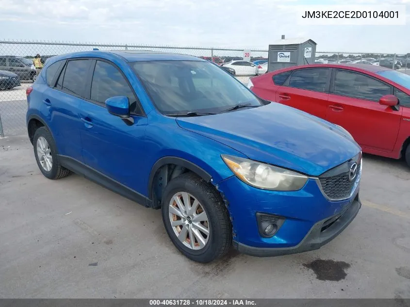 2013 Mazda Cx-5 Touring VIN: JM3KE2CE2D0104001 Lot: 40631728