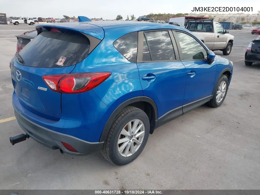 2013 Mazda Cx-5 Touring VIN: JM3KE2CE2D0104001 Lot: 40631728