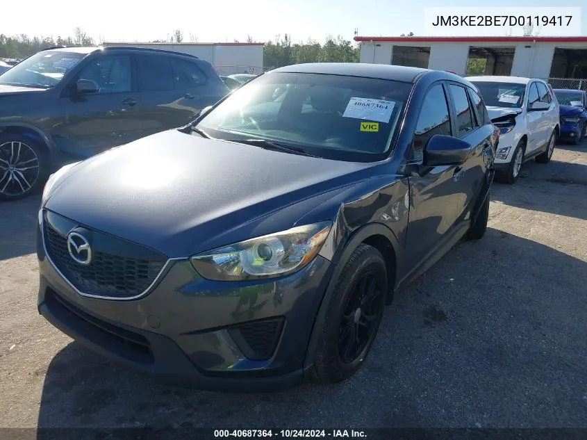 2013 Mazda Cx-5 Sport VIN: JM3KE2BE7D0119417 Lot: 40687364