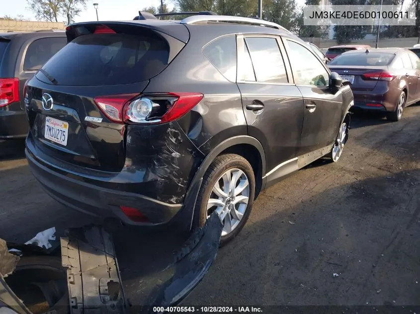 2013 Mazda Cx-5 Gt VIN: JM3KE4DE6D0100611 Lot: 40705543