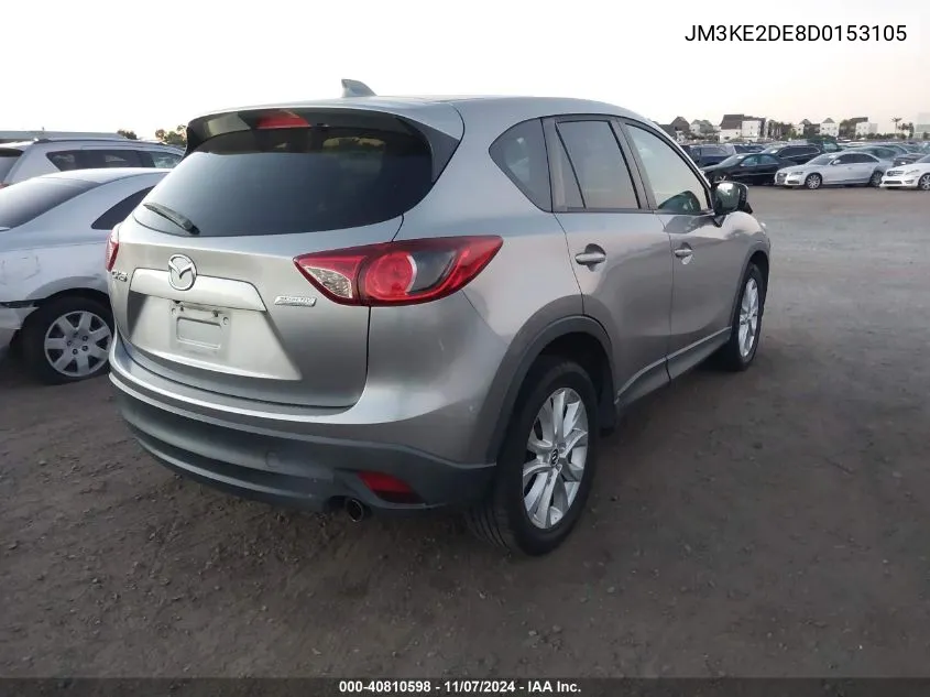 2013 Mazda Cx-5 Grand Touring VIN: JM3KE2DE8D0153105 Lot: 40810598