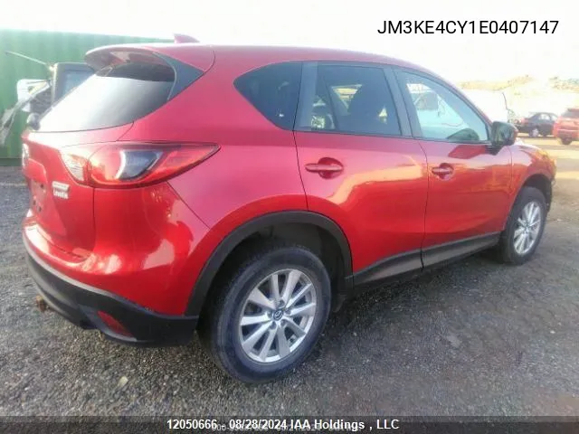 2014 Mazda Cx-5 Touring VIN: JM3KE4CY1E0407147 Lot: 12050666