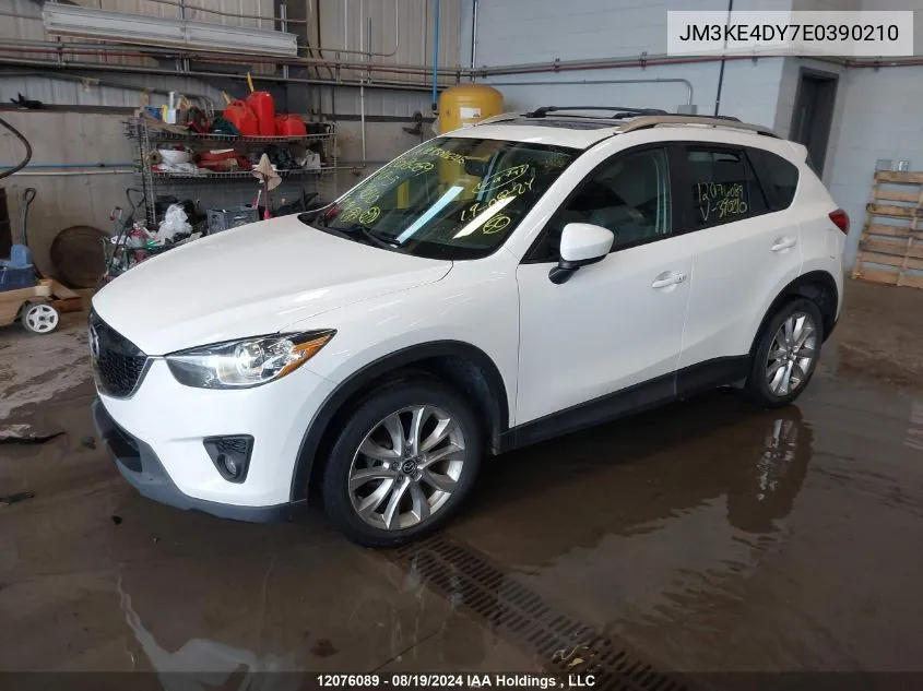 2014 Mazda Cx-5 VIN: JM3KE4DY7E0390210 Lot: 12076089