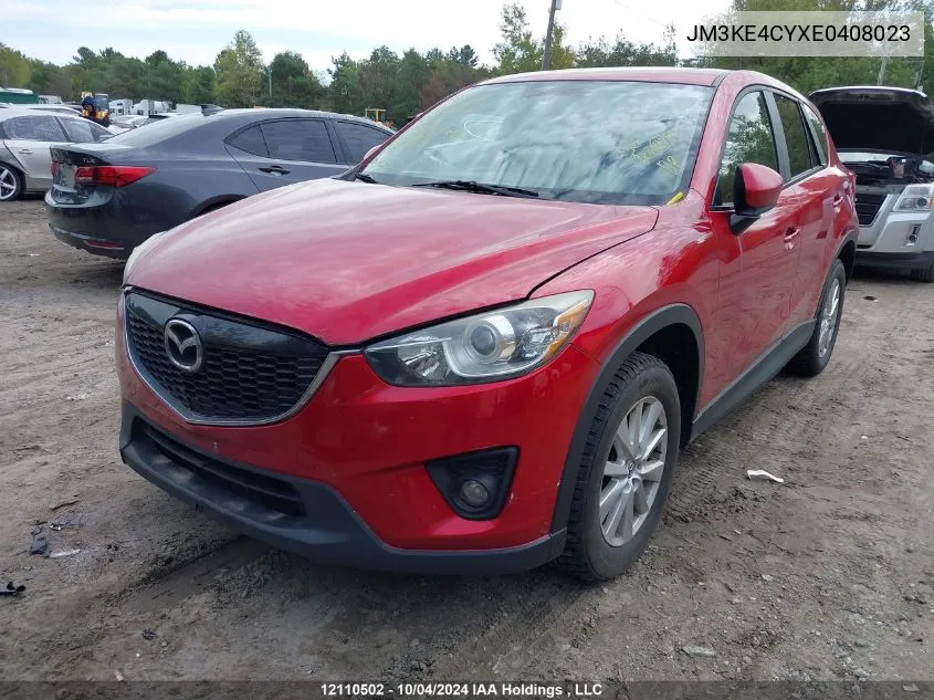 JM3KE4CYXE0408023 2014 Mazda Cx-5 Touring