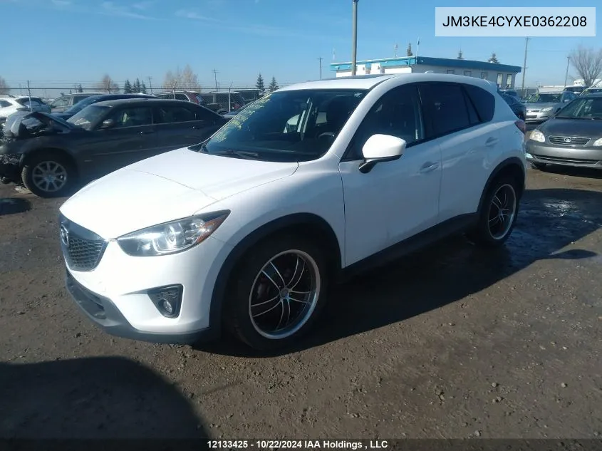 2014 Mazda Cx-5 VIN: JM3KE4CYXE0362208 Lot: 12133425