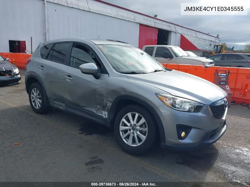 JM3KE4CY1E0345555 2014 Mazda Cx-5 Touring