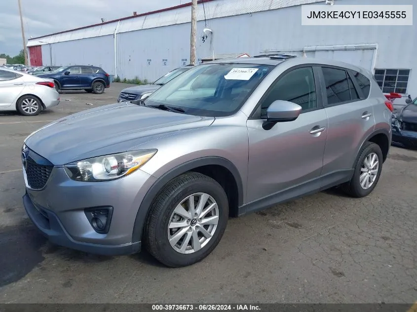 JM3KE4CY1E0345555 2014 Mazda Cx-5 Touring