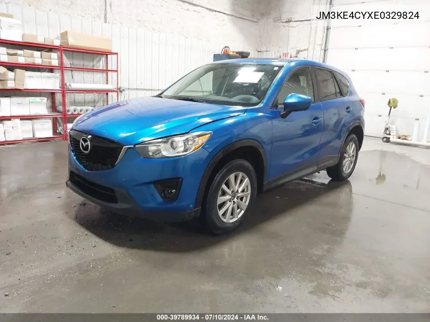 2014 Mazda Cx-5 Touring VIN: JM3KE4CYXE0329824 Lot: 39789934