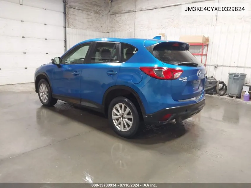 2014 Mazda Cx-5 Touring VIN: JM3KE4CYXE0329824 Lot: 39789934