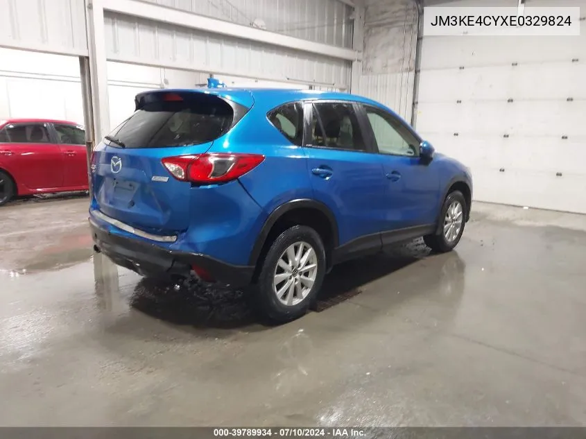 2014 Mazda Cx-5 Touring VIN: JM3KE4CYXE0329824 Lot: 39789934