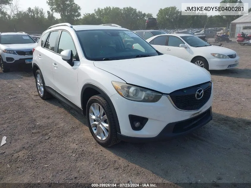 2014 Mazda Cx-5 Grand Touring VIN: JM3KE4DY5E0400281 Lot: 39926184