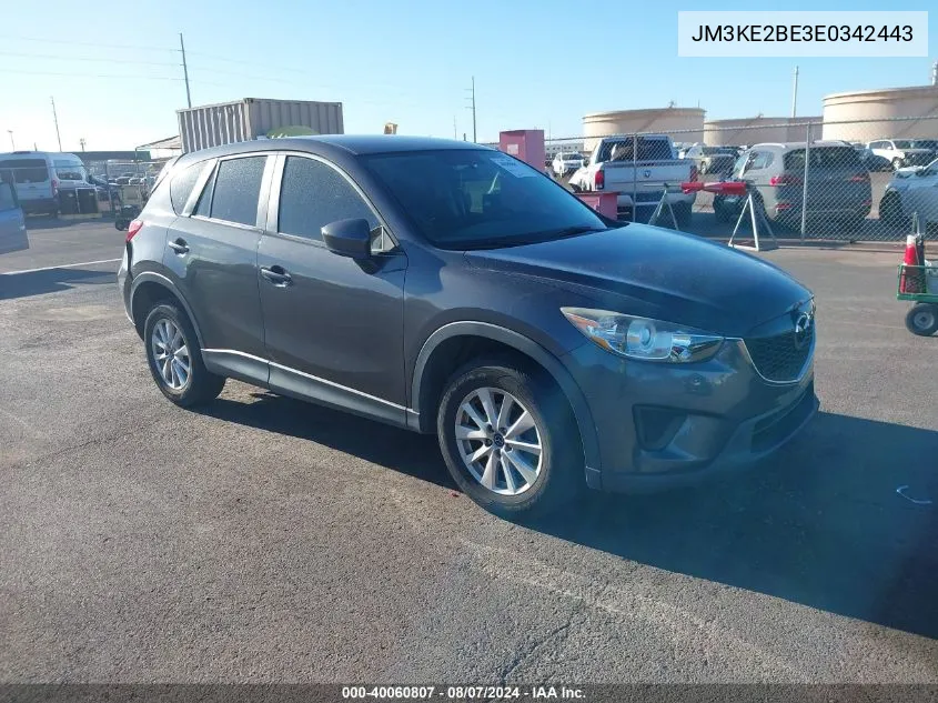 2014 Mazda Cx-5 Sport VIN: JM3KE2BE3E0342443 Lot: 40060807