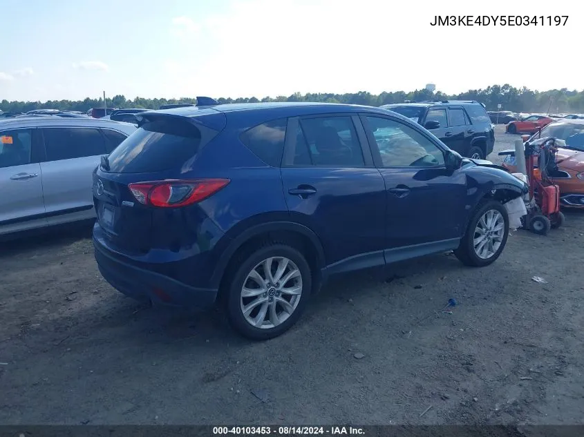 2014 Mazda Cx-5 Grand Touring VIN: JM3KE4DY5E0341197 Lot: 40103453