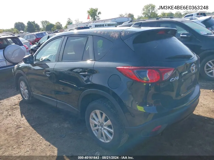 2014 Mazda Cx-5 Sport VIN: JM3KE4BE6E0363248 Lot: 40161643