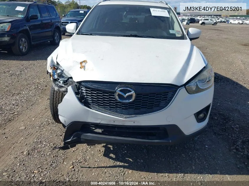 2014 Mazda Cx-5 Grand Touring VIN: JM3KE4DY7E0425201 Lot: 40241608