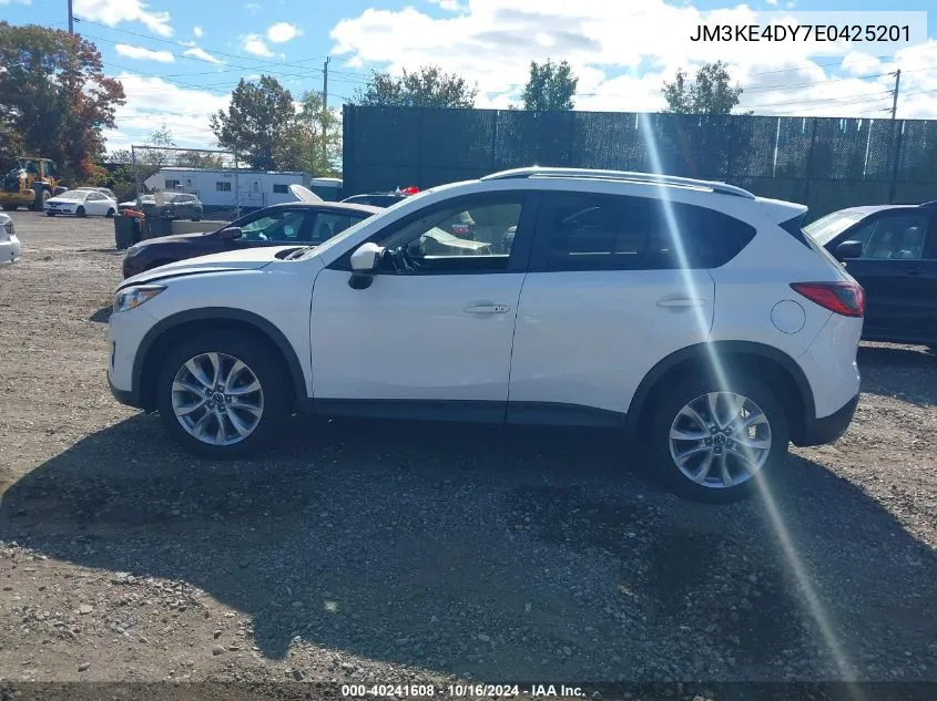 2014 Mazda Cx-5 Grand Touring VIN: JM3KE4DY7E0425201 Lot: 40241608