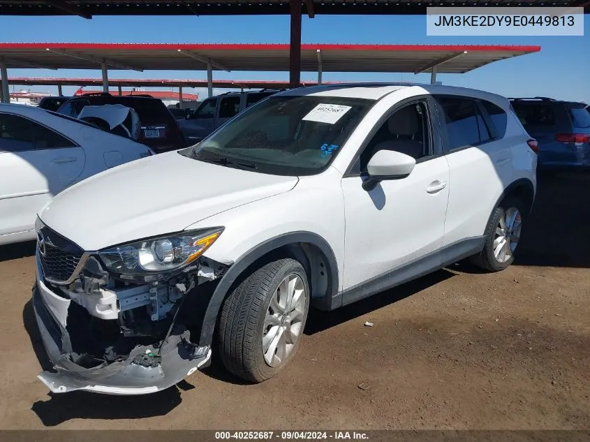 2014 Mazda Cx-5 Grand Touring VIN: JM3KE2DY9E0449813 Lot: 40252687