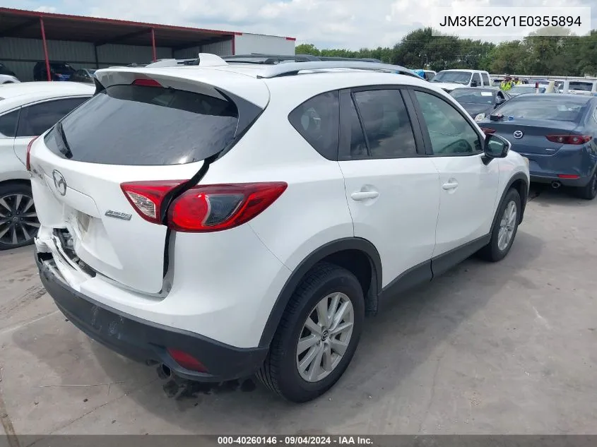 2014 Mazda Cx-5 Touring VIN: JM3KE2CY1E0355894 Lot: 40260146