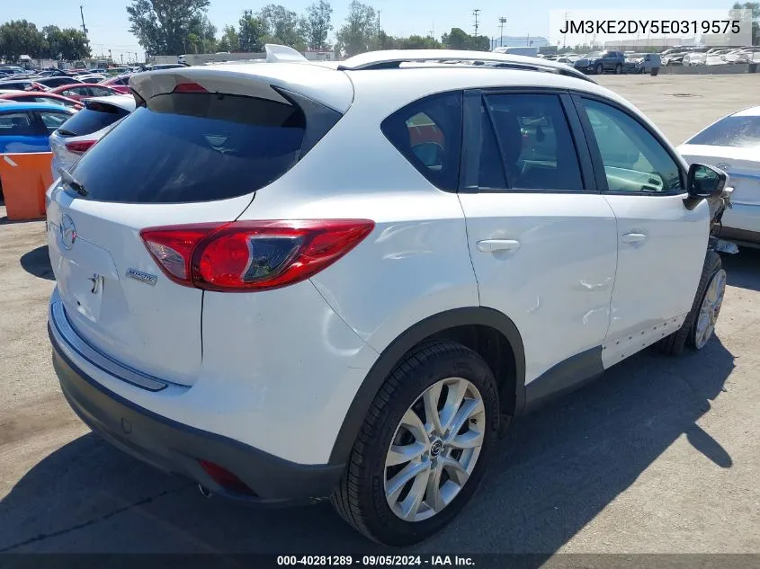 2014 Mazda Cx-5 Grand Touring VIN: JM3KE2DY5E0319575 Lot: 40281289