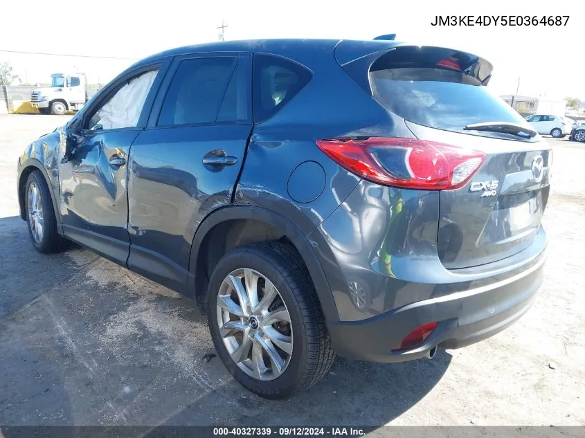 2014 Mazda Cx-5 Grand Touring VIN: JM3KE4DY5E0364687 Lot: 40327339