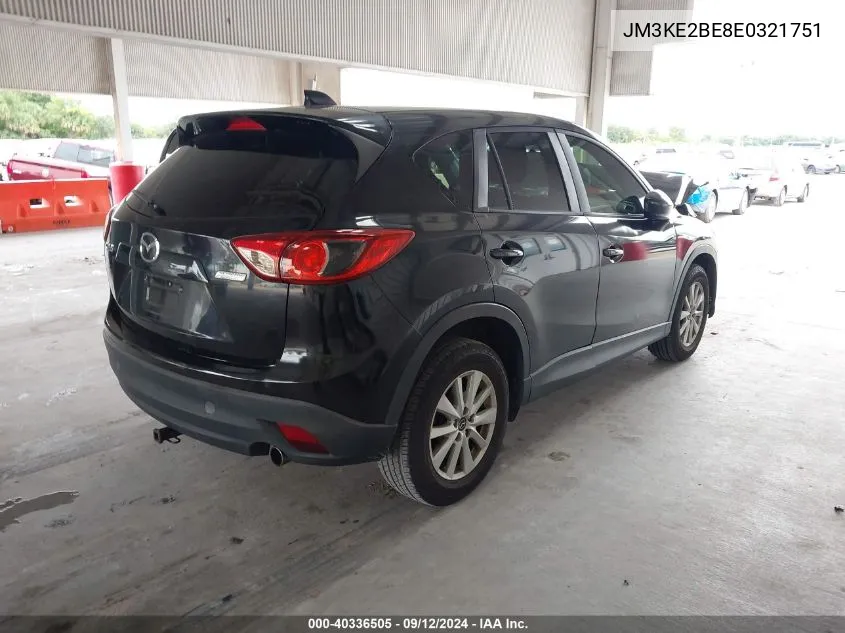 2014 Mazda Cx-5 Sport VIN: JM3KE2BE8E0321751 Lot: 40336505