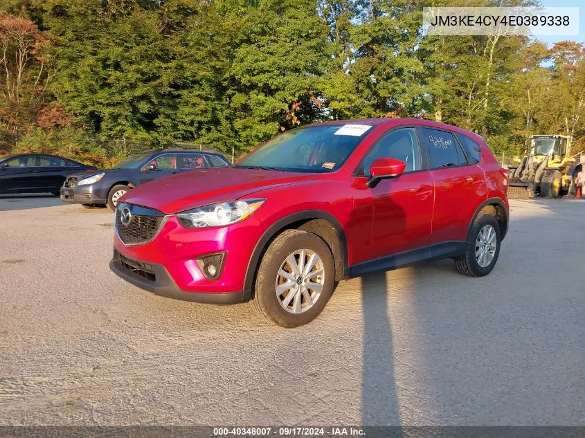 2014 Mazda Cx-5 Touring VIN: JM3KE4CY4E0389338 Lot: 40348007