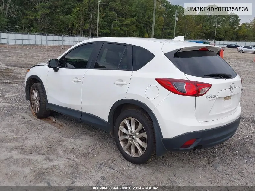 2014 Mazda Cx-5 Grand Touring VIN: JM3KE4DY0E0356836 Lot: 40458364