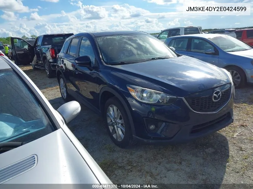 2014 Mazda Cx-5 Grand Touring VIN: JM3KE4DY2E0424599 Lot: 40471370