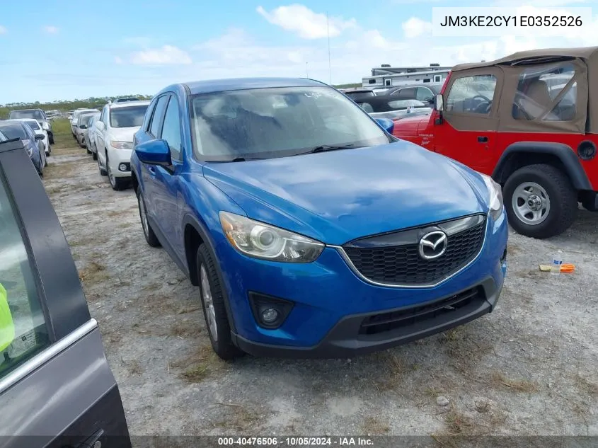 2014 Mazda Cx-5 Touring VIN: JM3KE2CY1E0352526 Lot: 40476506