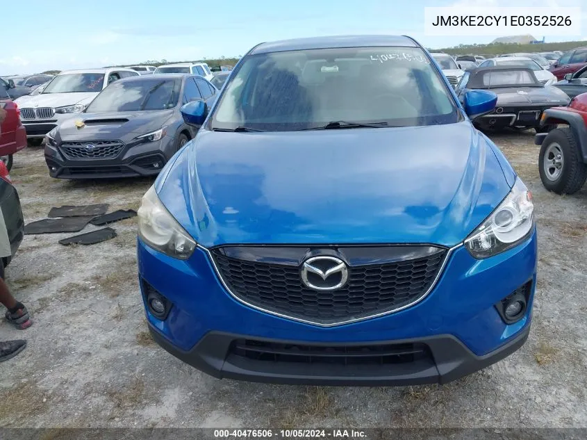 2014 Mazda Cx-5 Touring VIN: JM3KE2CY1E0352526 Lot: 40476506