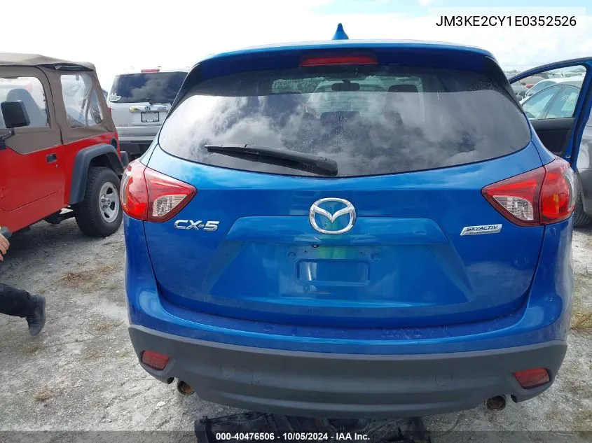 2014 Mazda Cx-5 Touring VIN: JM3KE2CY1E0352526 Lot: 40476506