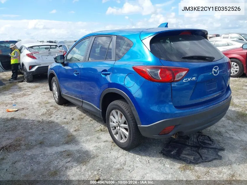 2014 Mazda Cx-5 Touring VIN: JM3KE2CY1E0352526 Lot: 40476506