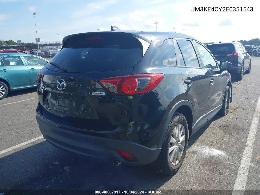 2014 Mazda Cx-5 Touring VIN: JM3KE4CY2E0351543 Lot: 40507917