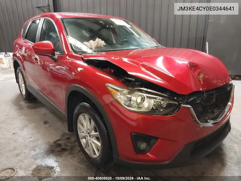 2014 Mazda Cx-5 Touring VIN: JM3KE4CY0E0344641 Lot: 40508820