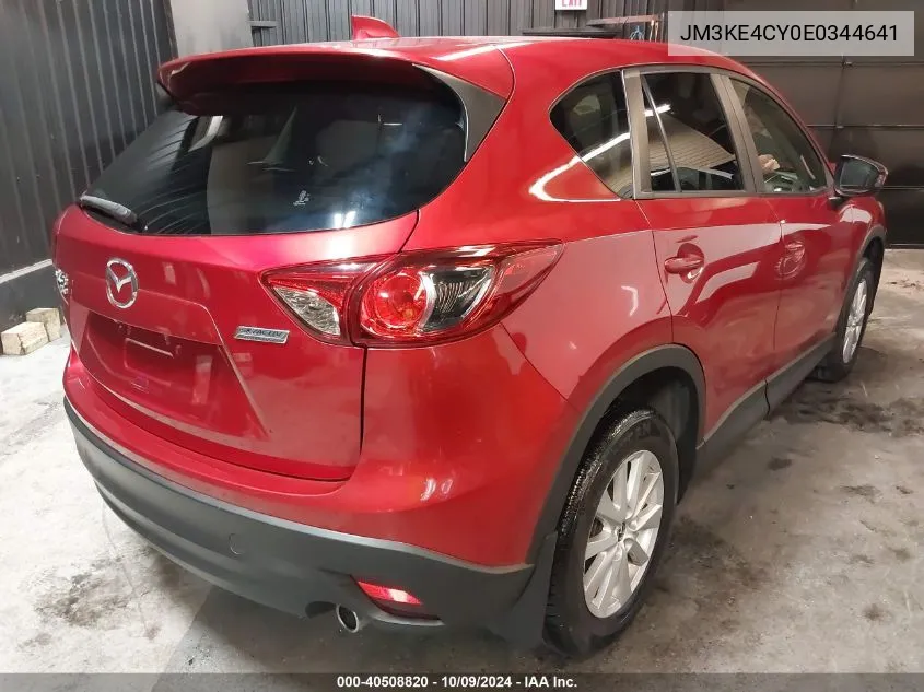 2014 Mazda Cx-5 Touring VIN: JM3KE4CY0E0344641 Lot: 40508820