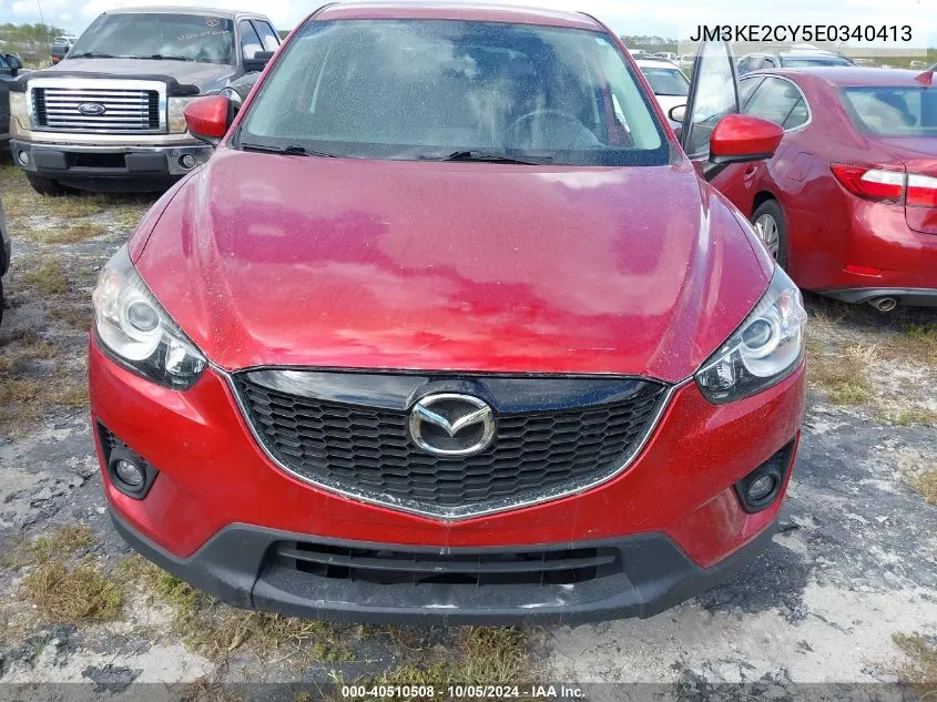 2014 Mazda Cx-5 Touring VIN: JM3KE2CY5E0340413 Lot: 40510508