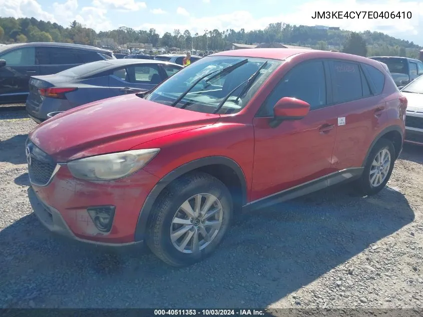 2014 Mazda Cx-5 Touring VIN: JM3KE4CY7E0406410 Lot: 40511353