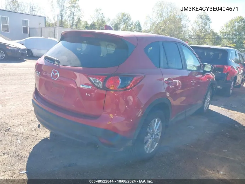 2014 Mazda Cx-5 Touring VIN: JM3KE4CY3E0404671 Lot: 40522644