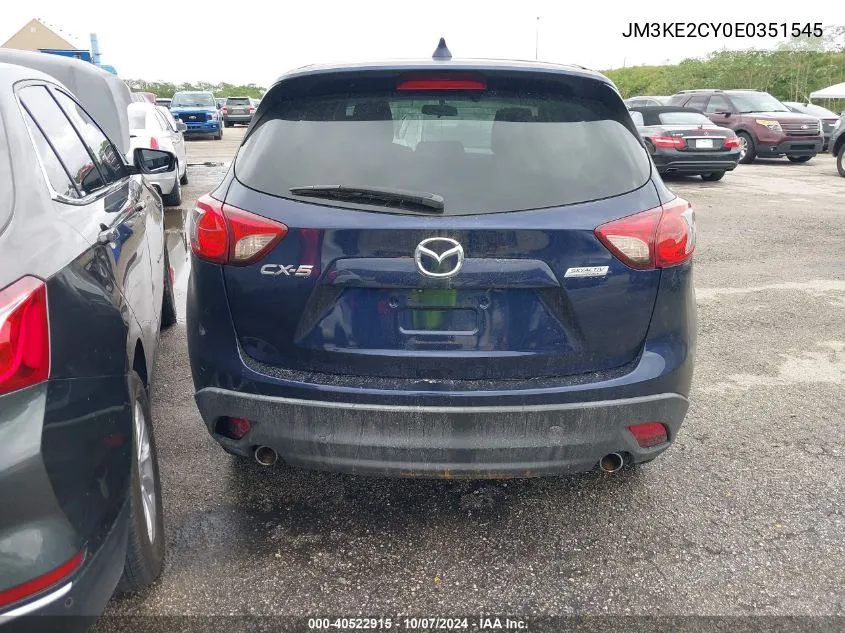 2014 Mazda Cx-5 Touring VIN: JM3KE2CY0E0351545 Lot: 40522915